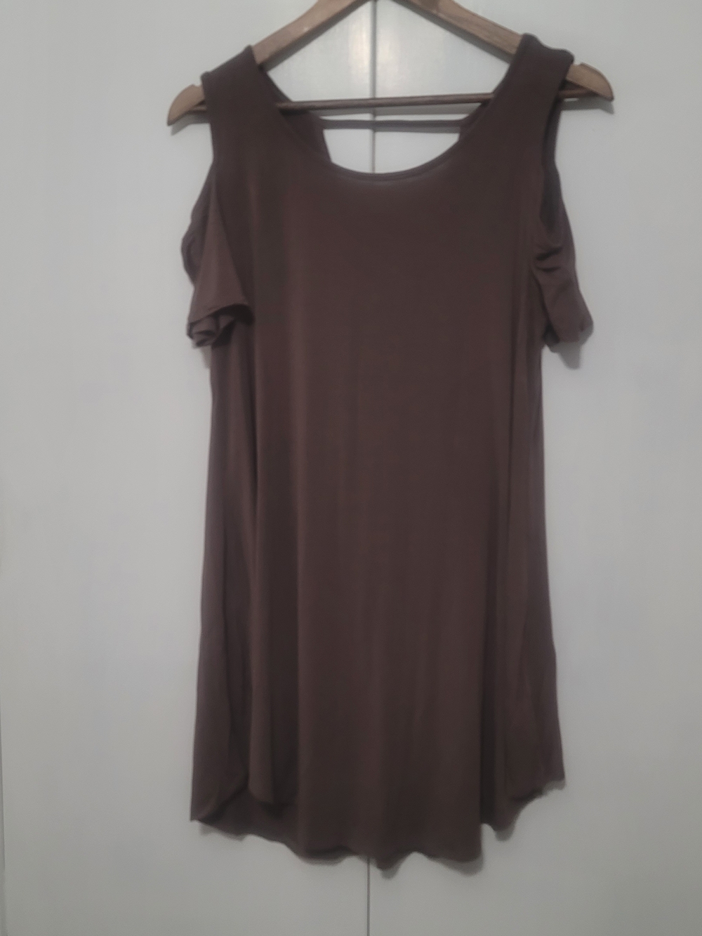 Blossom by P. Brown Cold-Shoulder Tunic Top